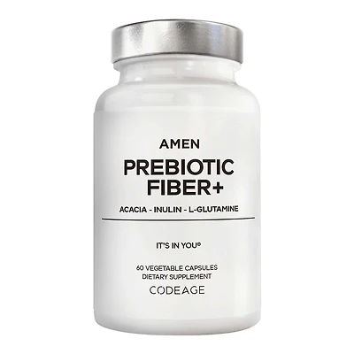 Amen Prebiotic Fiber+ - 60 Capsules (30 Servings)