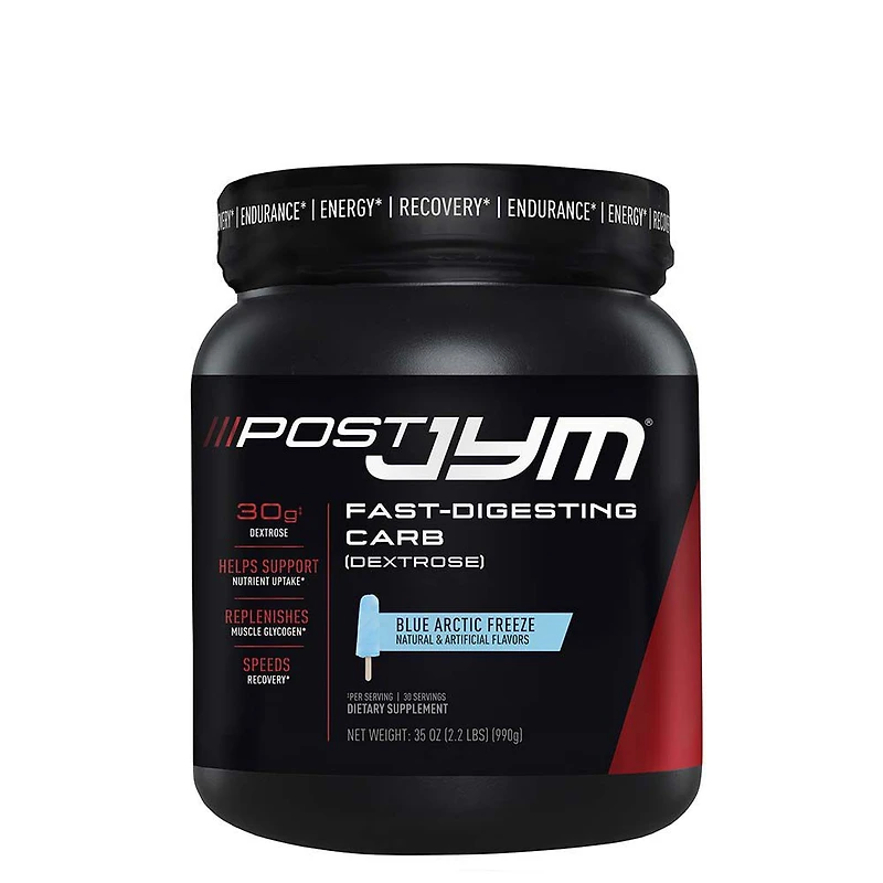 Jym Post Fast-Digesting Carb - Blue Arctic Freeze (30 Servings)