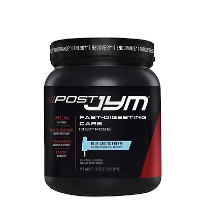 Jym Post Fast-Digesting Carb - Blue Arctic Freeze (30 Servings)