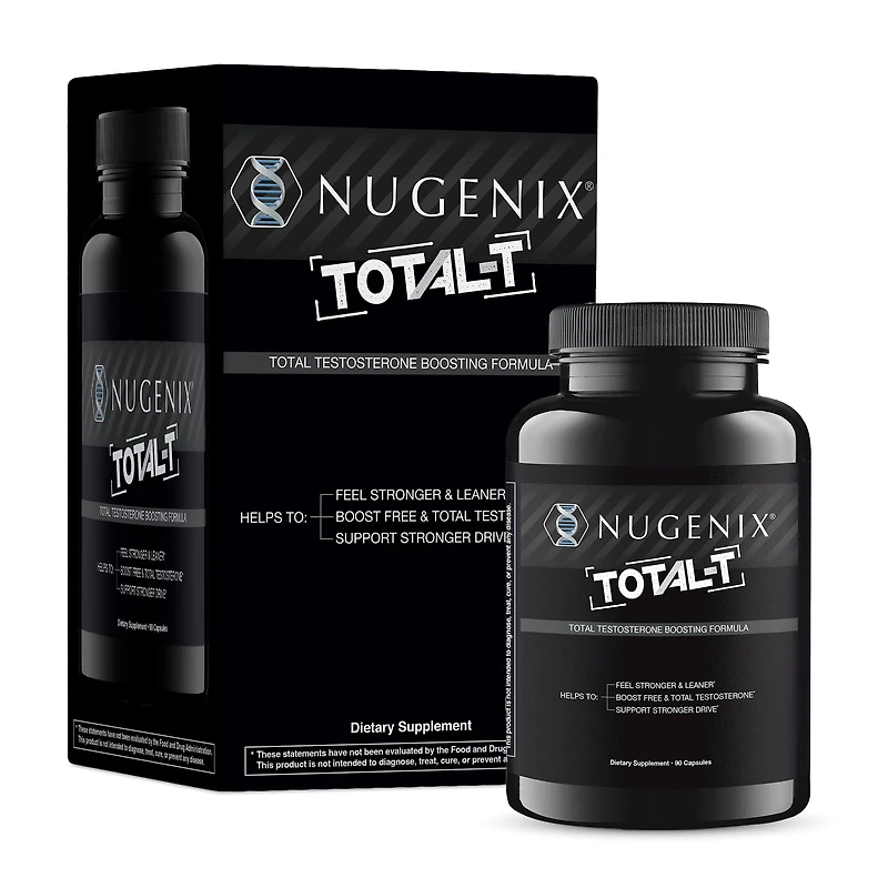 Nugenix Total-T: Testosterone Boosting Formula - 90 Capsules (30 Servings)