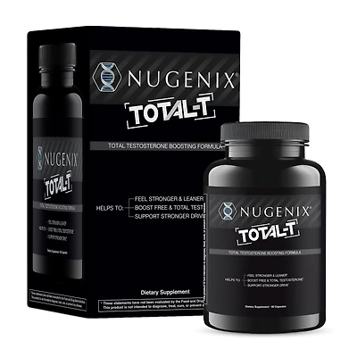 Nugenix Total-T: Testosterone Boosting Formula - 90 Capsules (30 Servings)