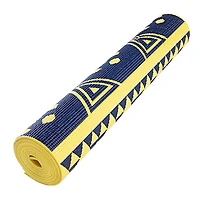 Maji Sports Printed Pvc Yoga Mat - Yellow 1