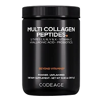 Codeage Multi Collagen Black Edition with Probiotics Vitamin C - 10.58 Oz. (30 Servings)
