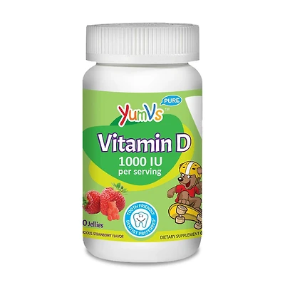 Vitamin D Jellies - Berry - 60 Jellies (60 Servings)