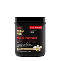 GNC Mega Men Multi Powder - Vanilla 16.4 Oz. (30 Servings)