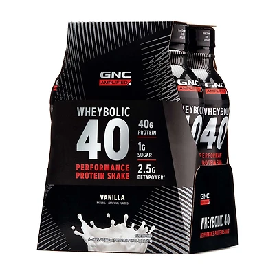Wheybolic 40 - Vanilla 14oz. (4 Bottles)