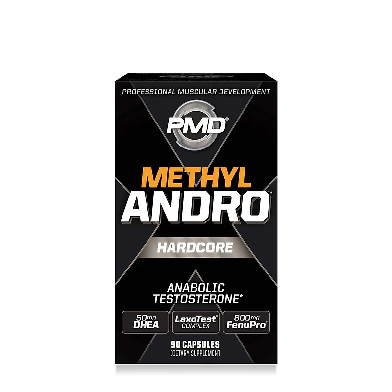 PMD Methyl Andro Hardcore - 90 Capsules (30 Servings)