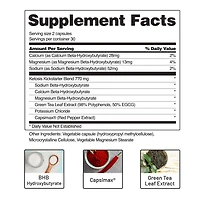 BHB Keto Burn Advanced Calorie Burner - 60 Capsules (30 Servings)