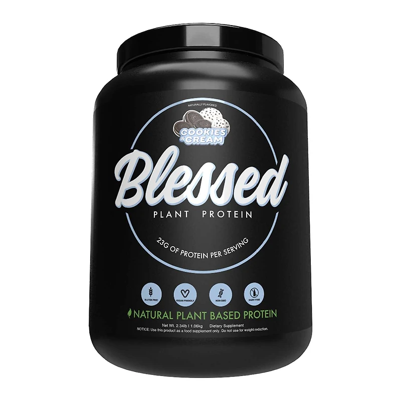 Plant Protein Powder - Cookies & Cream (30 Servings)
