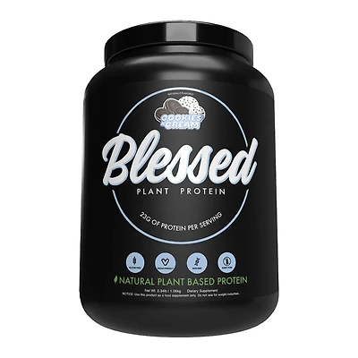 Plant Protein Powder - Cookies & Cream (30 Servings)