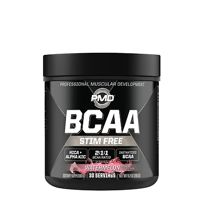 NDS Nutrition Pmd Bcaa Stim Free - Watermelon (30 Servings)