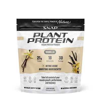 SNAP Supplements Plant Based Vegan Protein Powder