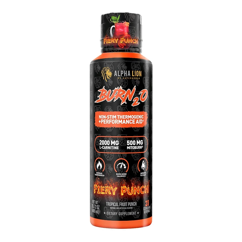 Alpha Lion Burn 2O Fiery Punch - 31 Count