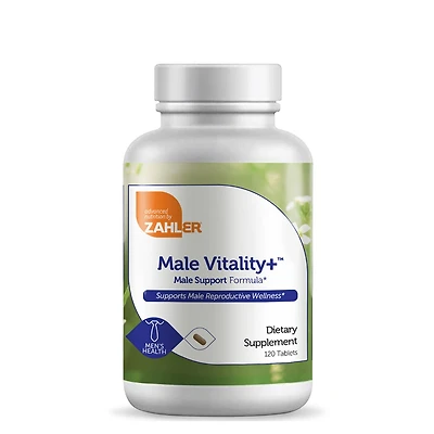ZAHLER Male Vitality+ - 120 Tablets (30 Servings)