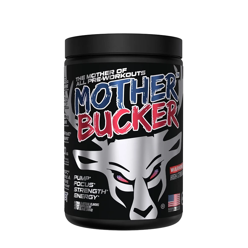 Bucked Up Mother Bucker Nootropic Pre-Workout - Rocket Pop (20 Servings)
