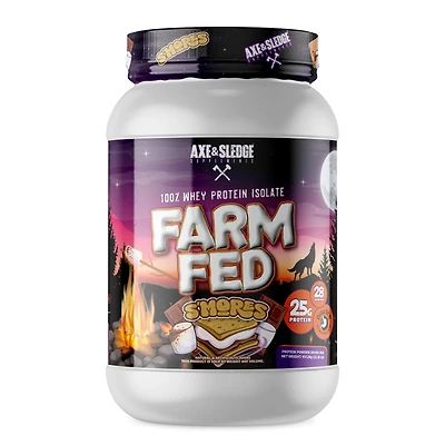 Axe & Sledge Supplements Farm Fed Protein - S'mores (28 Servings)