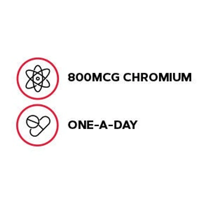 Ultra Chromium Picolinate® 800 mcg - 60 Capsules (60 Servings)