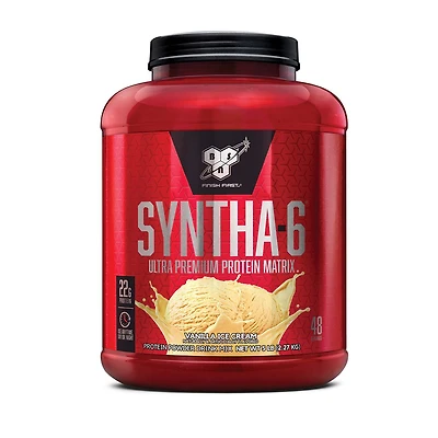 BSN Syntha-6 Premium Protein - Vanilla Ice Cream (48 Servings) 5 lbs.