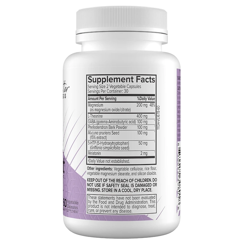 Sleep Support Lights Out - 60 Vegetable Capsules (30 Servings)