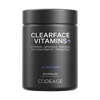Clearface Vitamin - Daily Multivitamin - Minerals - Herbs - 90 Capsules (30 Servings)