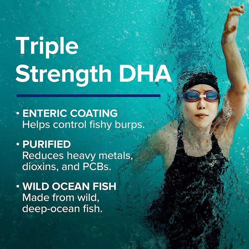 Triple Strength DHA 1000 - 45 Softgels (45 Servings)