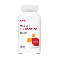 Acetyl-L-Carnitine 500mg - 60 Capsules (60 Servings)