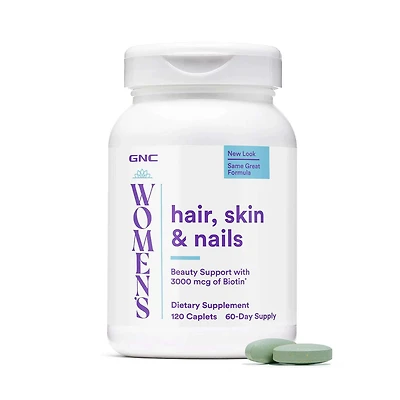 Hair Skin & Nails - 120 Caplets (60 Servings)