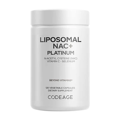 Liposomal NAC+ Platinum - 120 Capsules (60 Servings)
