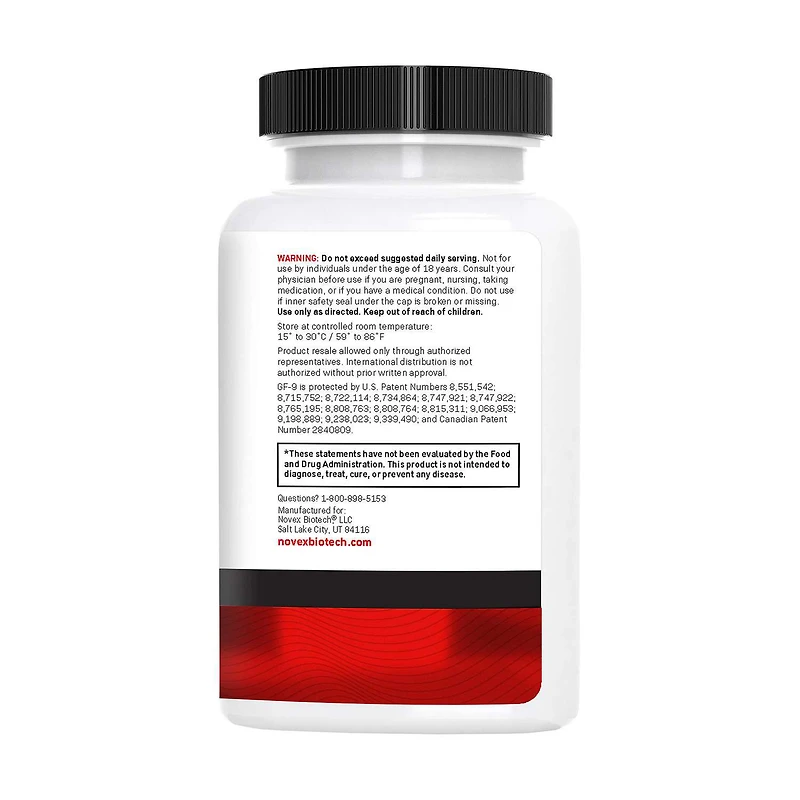 GF-9™ Human Growth Hormone - 120 Capsules (30 Servings)