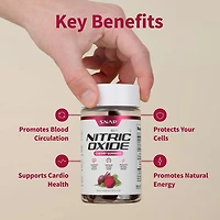Nitric Oxide Sugar-Free Gummies - Mixed Berry - 60 Gummies (30 Servings)