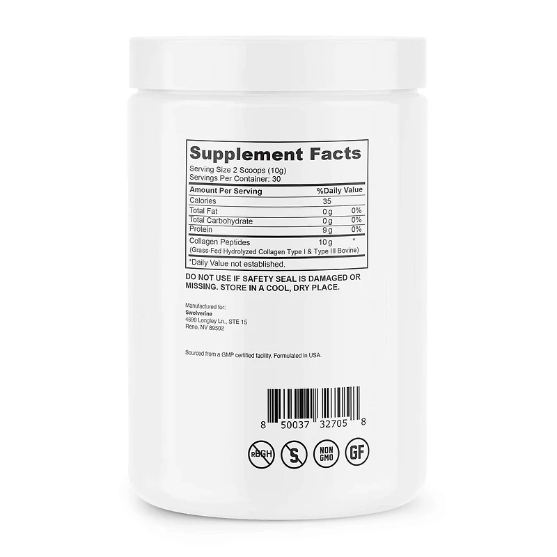 Collagen Protein - Unflavored (30 Servings)