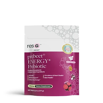 resbiotic Resg Prebeet Energy Prebiotic Vitamin B - Mixed Berry 6.24 Oz (30 Servings)