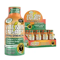 Vitamin Energy Immune+ with Benefits - Mango 1.93 Oz. (12 Bottles)