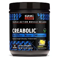 GNC AMP Creabolic - Lemonade (30 Servings)