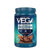 Vega Premium Protein + Supergreens Vegan - Creamy Chocolate (13 Servings)