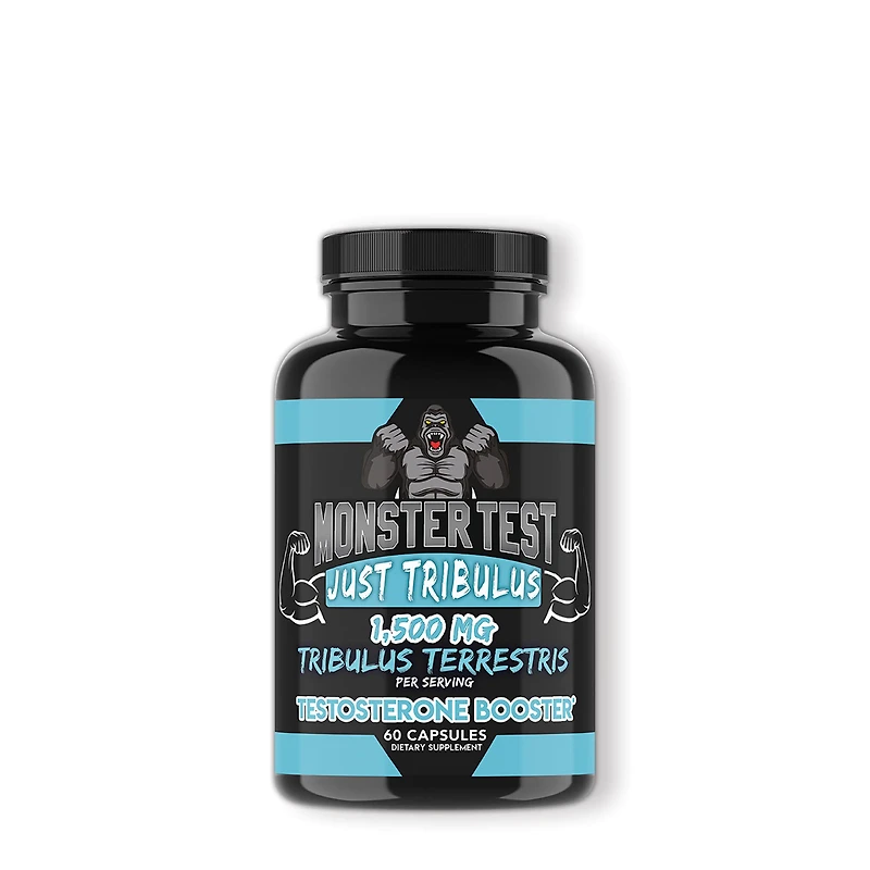 Angry Supplements Monster Test: Just Tribulus - 60 Capsules (30 Servings)
