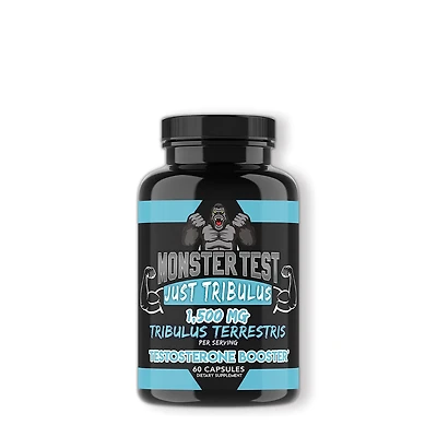 Angry Supplements Monster Test: Just Tribulus - 60 Capsules (30 Servings)