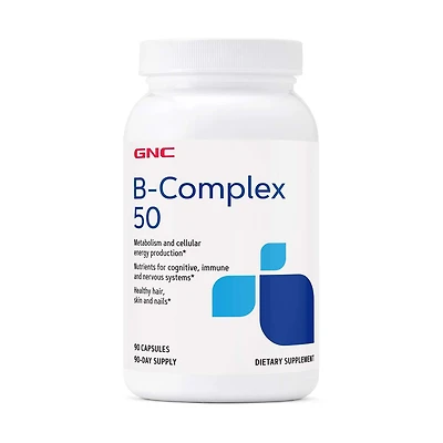B-Complex 50 - 90 Capsules (90 Servings)