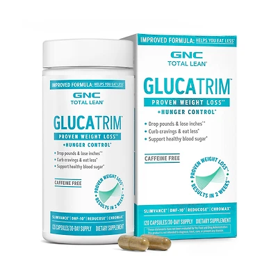 New & Improved GlucaTrim™ - 120 Capsules (60 Servings)