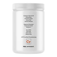 Hydrolyzed Collagen Peptides Powder + Hyaluronic Acid & Vitamin C - 9.98 oz. (14 Servings)