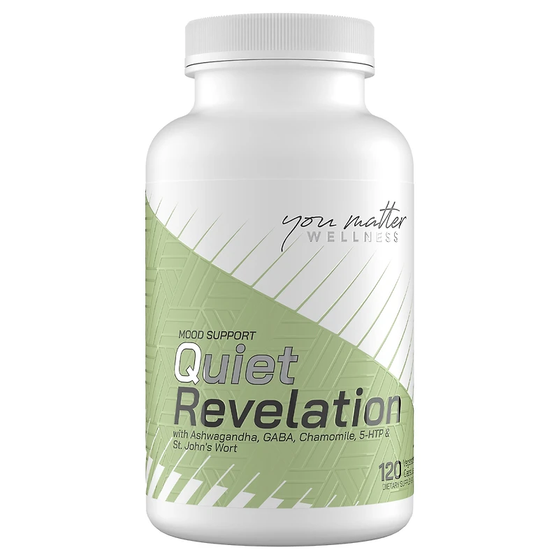 Mood Support Quiet Revelation - 120 Vegetable Capsules (120 Servings)