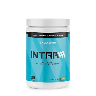Swolverine Intra Workout Hydration - Tropical Blast (30 Servings) 9.85 fl. Oz