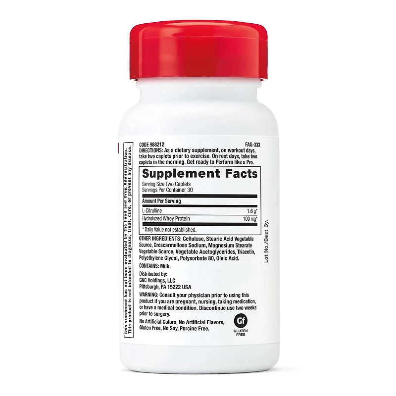 Citrulline Complex 1700mg - 60 Tablets (30 Servings)