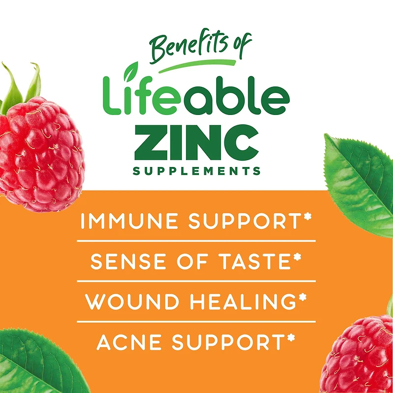 Maximum Strength Zinc Gummies - Berry - 60 Count (30 Servings)