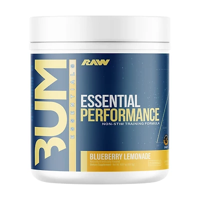 Raw Nutrition Essential Performance Non-Stim - Blueberry Lemonade (25 Servings)