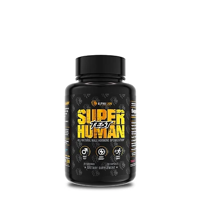 Alpha Lion Natural Testosterone Booster - 90 Capsules (30 Servings)