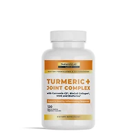 Nature's Lab Turmeric + Joint Complex Healthy - 120 Vegetarian Capsules (30 Servings)