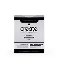 Create Wellness Creatine Monohydrate On-The-Go Stick Packs Vegan - Unflavored (30 Packs)