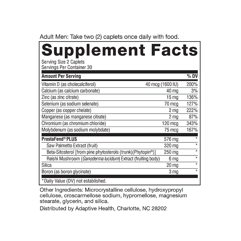 Super Beta Prostate Advanced - 60 Caplets (30 Servings)