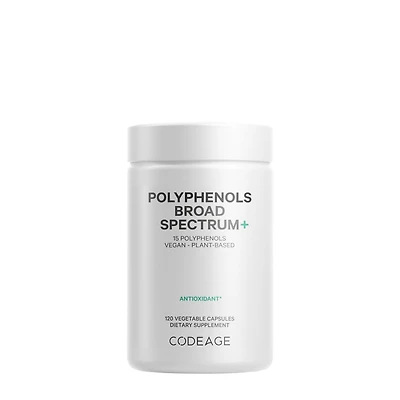 Codeage Polyphenols Broad Spectrum Vegan - 120 Capsules (30 Servings)